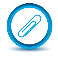 Blue clip icon