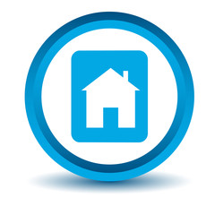 Blue home icon