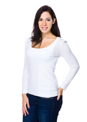 Obraz premium Brunette woman portrait