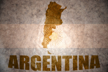 vintage argentina map