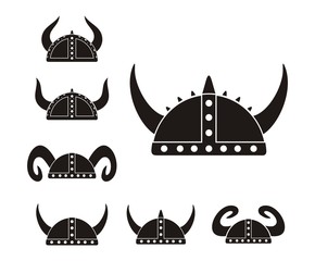 barbarian helmet - pictogram