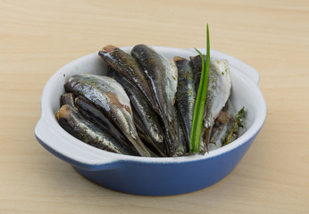 Salted anchovy
