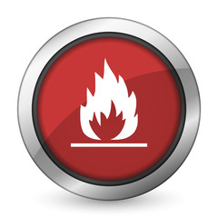 flame red icon