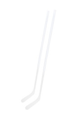 Ice hockey stick isolated on white background