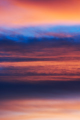 Colorful clouds. Natural background. Texture of clouds