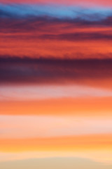 Colorful clouds