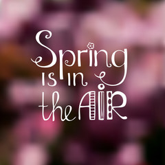 Blurred background with the text 