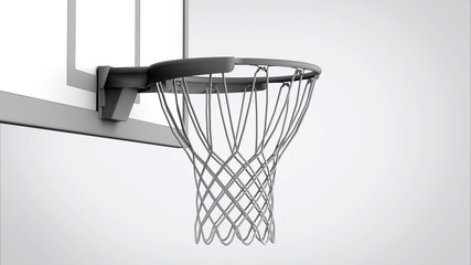 Fototapeta na wymiar Basketball hoop