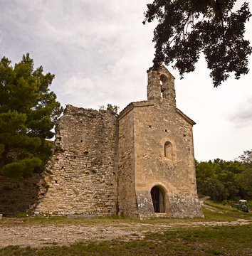 Saints Cosmas And Damian Chapel In Gigondas