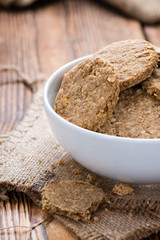Portion of Oat Cookies