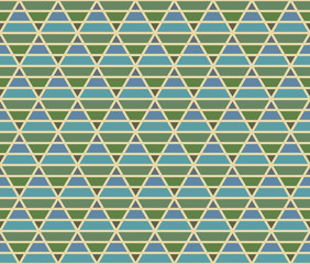 Striped Argyles vector seamless pattern