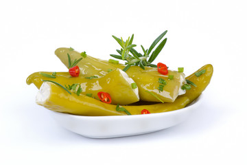Gefüllte Peperoni