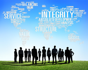 Integrity Honesty Sincerity Trust Reliability Concept