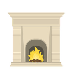 fireplace in the Baroque
