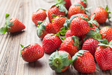 fresh strawberries