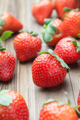 fresh strawberries