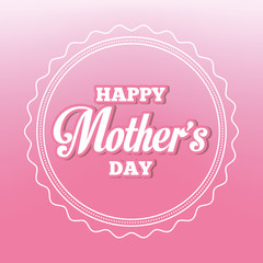 Naklejka premium mothers day
