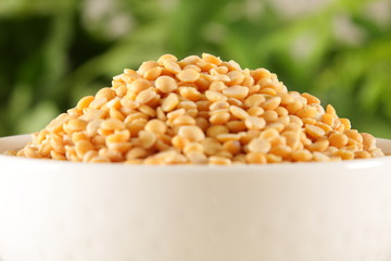  Indian legume also called yellow Pigeon peas,