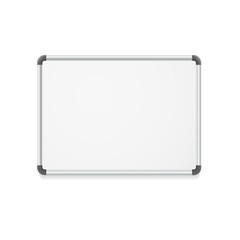 Vector empty whiteboard
