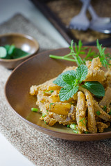 Spicy pig skin or Yum Yum pork skin, Thai food