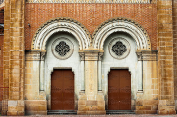 Fototapeta premium Old door of a church