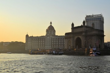 Fototapeta na wymiar Taj Mahal Palace in Mumbai, India