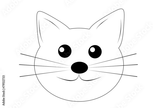 malvorlage katzenkopf einfach  28 images  katze