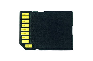 sd card ,memory card back