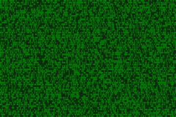binary numbers - high density, green on black