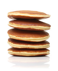 Pancakes isolated