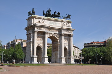 Fototapeta premium Arch of Peace(Arco Della Pace) - 1