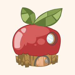 Building design house theme elements,eps