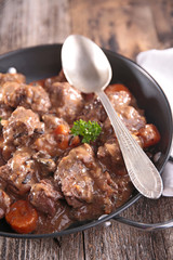 meat and vegetable