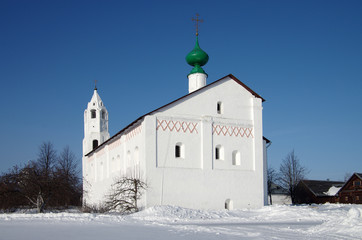 Fototapeta na wymiar Convent of the Intercession in Suzdal