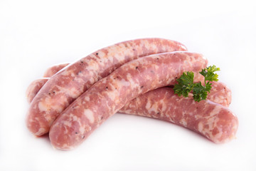 raw sausage