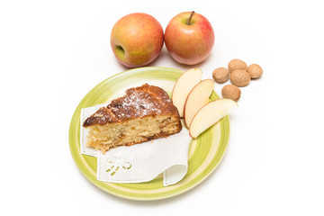 Fetta di torta di mele