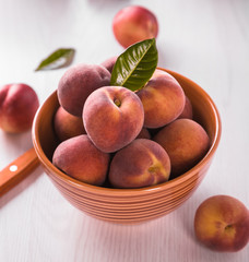fresh peaches