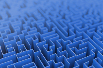 Infinite maze background, business concepts.