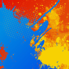 abstract splatter background