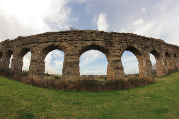 Fototapeta premium ancient Acqueduct Ruins