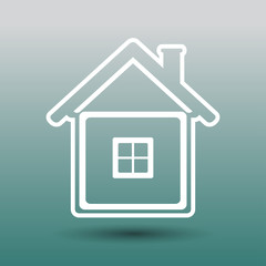 Home icon vector