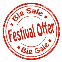 Festival Offer-stamp