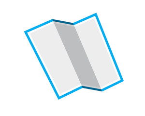 simple flat blank empty map