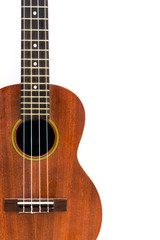Obraz premium ukulele on white background