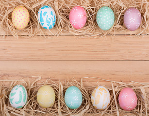 Easter Egg Border