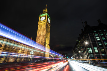 Fototapeta na wymiar Big Ben in London, England, United Kingdom