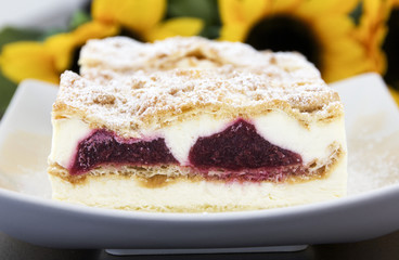 Frucht-Obers-Schnitten