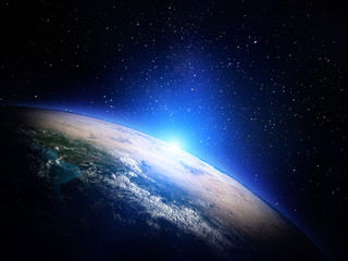World from space