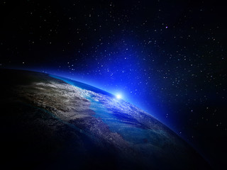 World from space