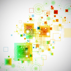 Abstract technology business template background.